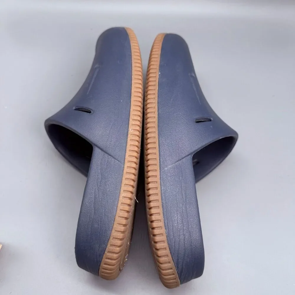 Nike Calm Mule Men's 13 Blue Gum Slip-On Casual Comfort Shoes Slides Sandals